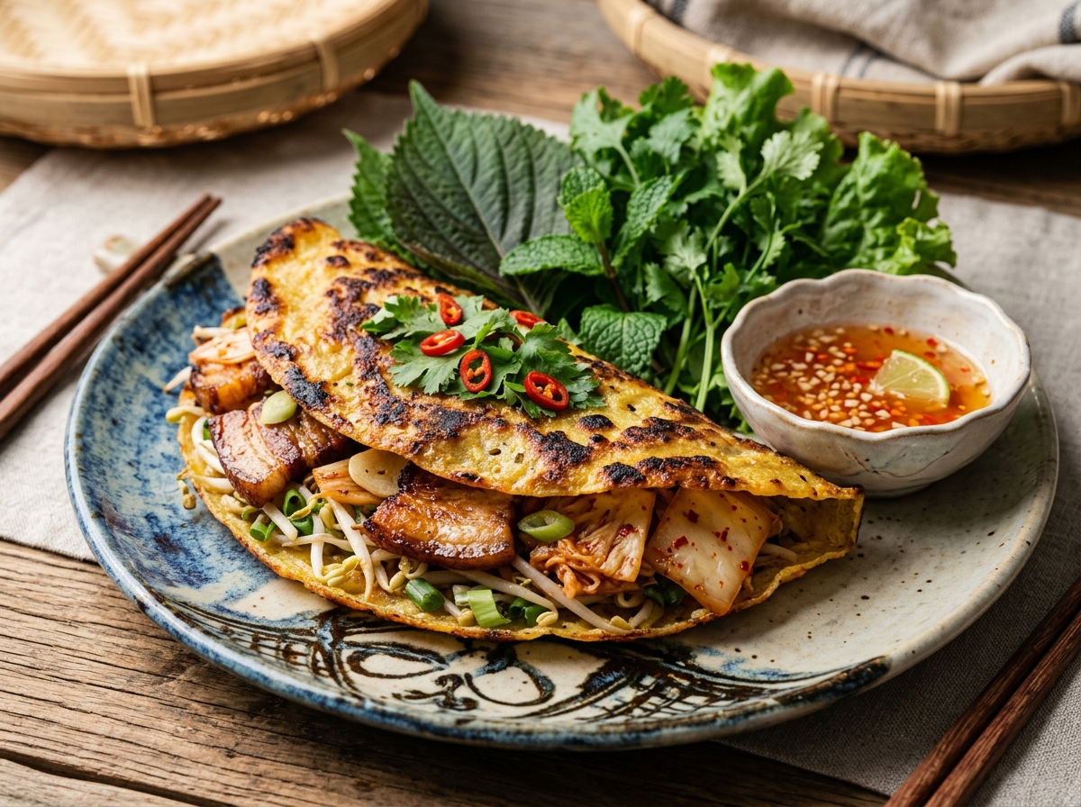 Kimchi Bánh Xèo Bát Tràng